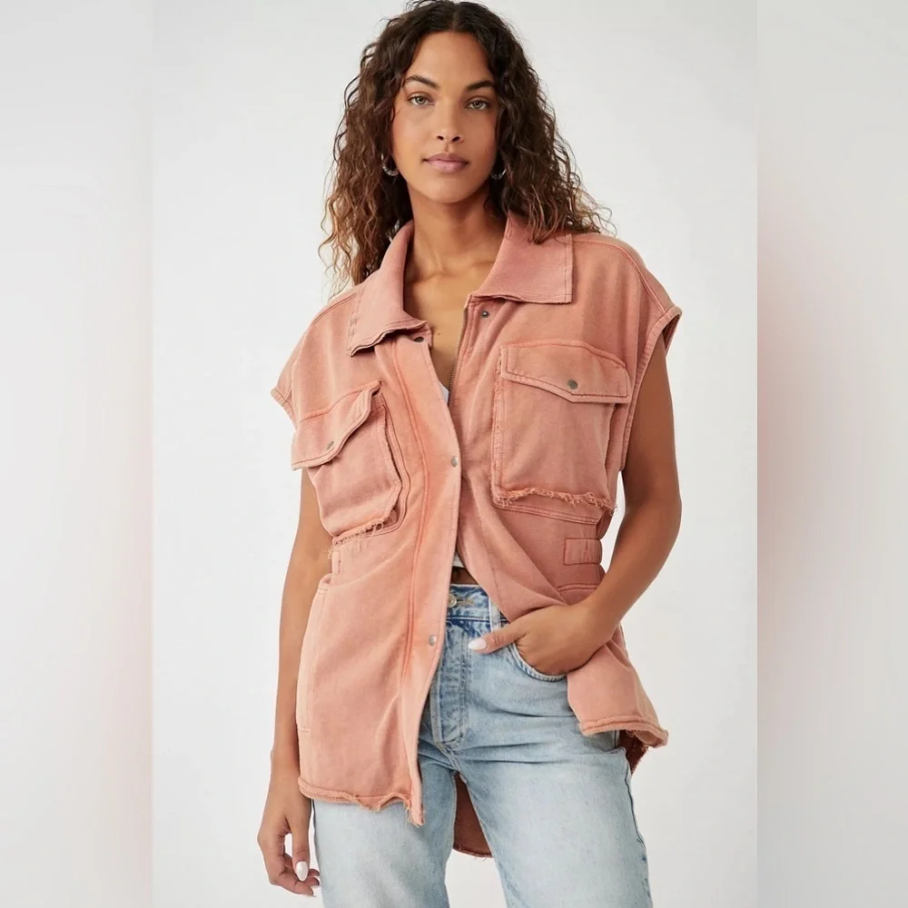 ❤️Free people Coza Utility Vest